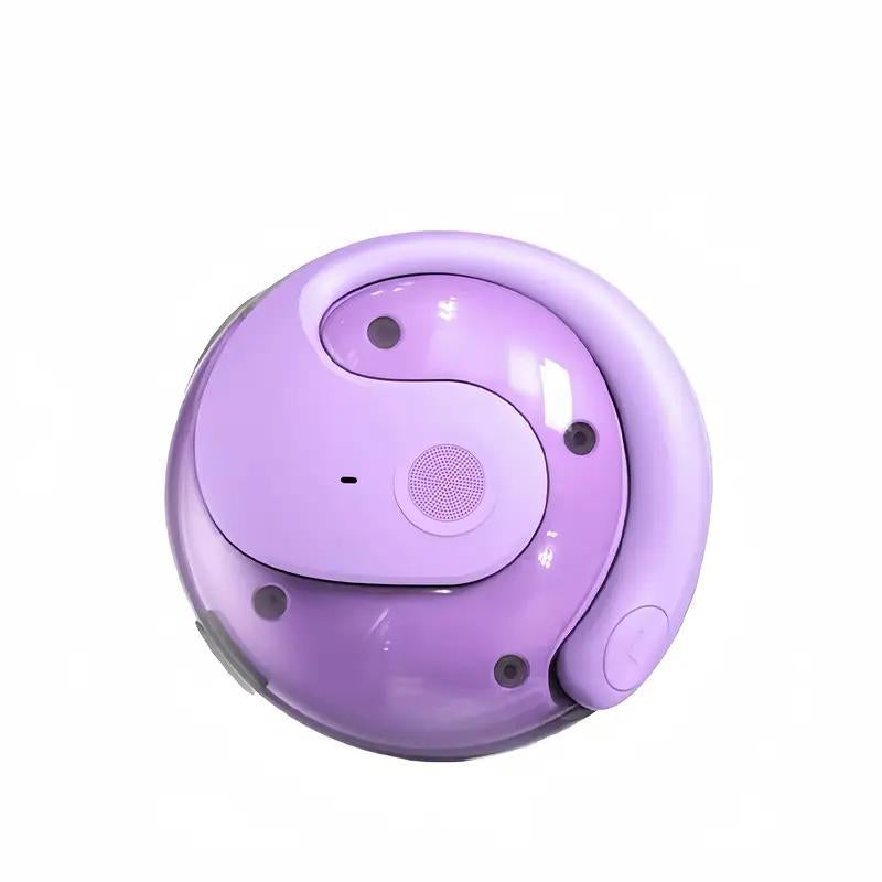 1Pcs Earbuds, Bass Stereo Sound, Open-Ear Style, HD Voice with Smart Noise Reduction, Sports Headset with Wireless Charging Case, for Running & Workout