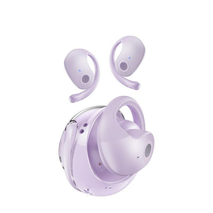 1Pcs Earbuds, Bass Stereo Sound, Open-Ear Style, HD Voice with Smart Noise Reduction, Sports Headset with Wireless Charging Case, for Running & Workout