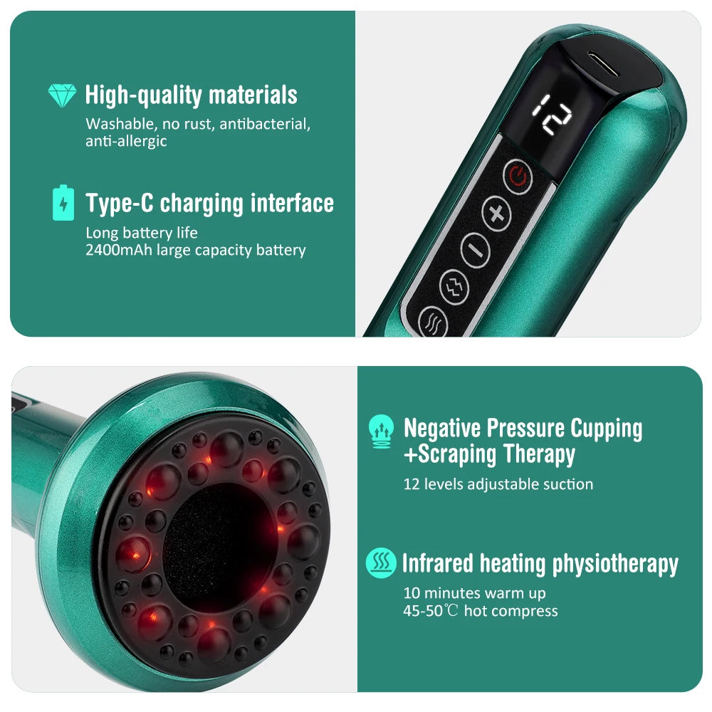 GlowSculpt Smart™ Cupping Massager